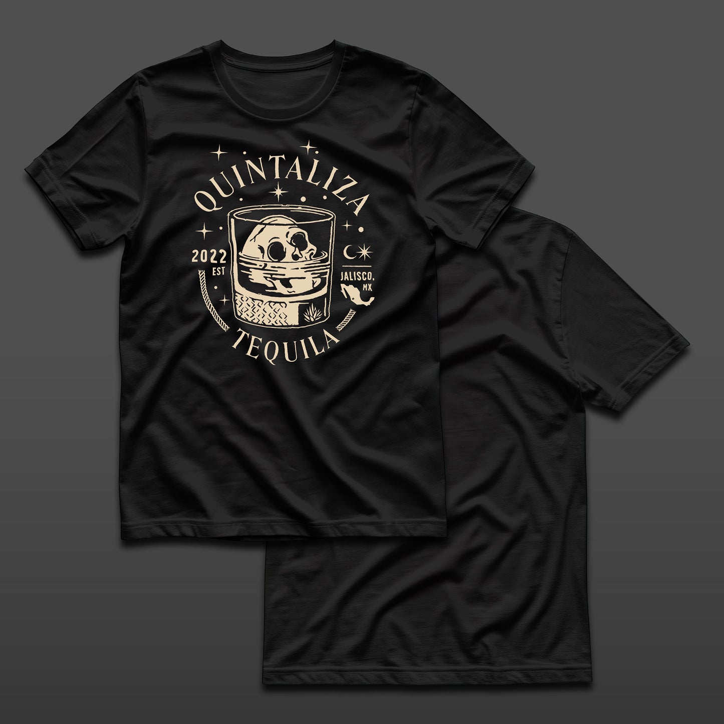 Short Sleeve T - Skull Glass