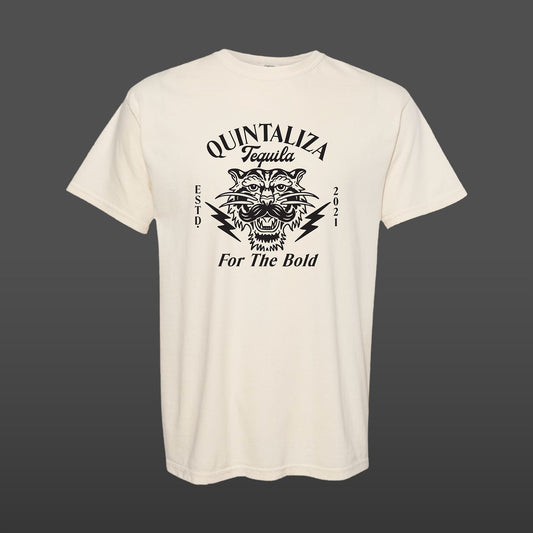 Wild Cat Unframed Premium T-Shirt - Cream