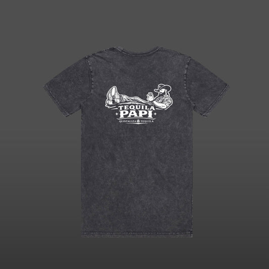 Tequila Papi "Kick Back" Premium T-Shirt - Stonewash